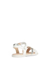 GIRL'S SANDAL - GEOX WHITE - J5235D 00254 4
