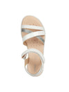 GIRL'S SANDAL - GEOX WHITE - J5235D 00254 5