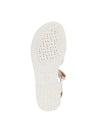 GIRL'S SANDAL - GEOX WHITE - J5235D 00254 6