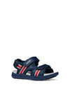 SANDALO RAGAZZO - GEOX NAVY-ROSSO - J555XB 01454 2