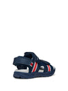 SANDALO RAGAZZO - GEOX NAVY-ROSSO - J555XB 01454 4