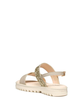 GIRL'S SANDAL - GEOX BEIGE - J556EA 0BCEW 3