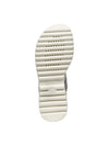 GIRL'S SANDAL - GEOX WHITE-SILVER - J556EA 0BCEW 6