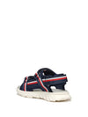 BOY'S SANDAL - GEOX NAVY-RED - J55F1C 01511 3