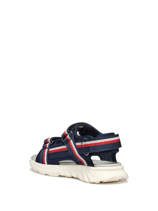 BOY'S SANDAL - GEOX NAVY-RED - J55F1C 01511 3
