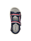 BOY'S SANDAL - GEOX NAVY-RED - J55F1C 01511 5