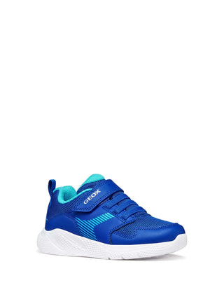 BOY'S SNEAKERS - GEOX BLUE - J55GBA 0BC14 2