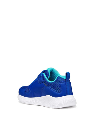 BOY'S SNEAKERS - GEOX BLUE - J55GBA 0BC14 3