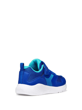 BOY'S SNEAKERS - GEOX BLUE - J55GBA 0BC14 4