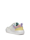 GIRLS' SNEAKERS - GEOX WHITE-MULTI - J55HPA 014BU 3