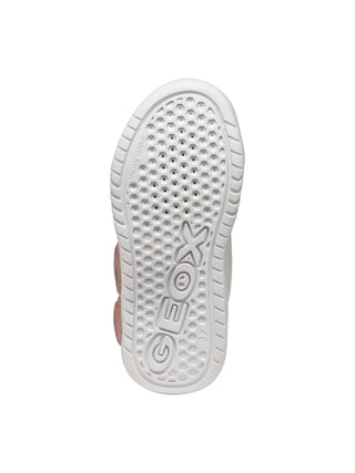 GIRLS' SNEAKERS - GEOX WHITE-MULTI - J55HPA 014BU 6