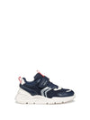 BOY'S SNEAKERS - GEOX NAVY-RED - J55MQB 01454 1