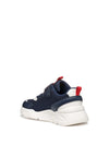 BOY'S SNEAKERS - GEOX NAVY-RED - J55MQB 01454 3