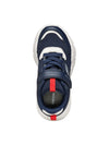 BOY'S SNEAKERS - GEOX NAVY-RED - J55MQB 01454 5