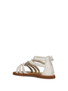 GIRL'S SANDAL - GEOX WHITE-MULTI - J6535D 000BC 3