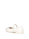 GIRL'S BALLERINA - GEOX WHITE - J6555A 00085 3