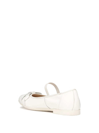 GIRL'S BALLERINA - GEOX WHITE - J6555A 00085 3
