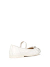 GIRL'S BALLERINA - GEOX WHITE - J6555A 00085 4