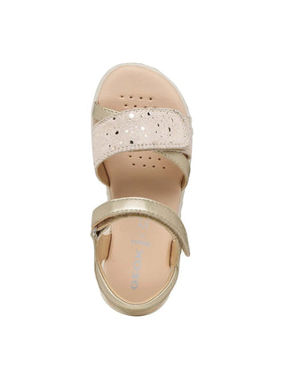 SANDALO RAGAZZA - GEOX ORO - J658ZC 0NF07 5