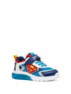 BOY'S SNEAKERS - GEOX BLUE-RED - J65LBB 01454 2
