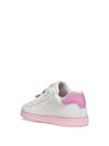 GIRL'S SNEAKERS - GEOX WHITE-PINK - J65LRF 000BC 3