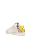 SNEAKERS RAGAZZA - GEOX BIANCO-GIALLO - J65LRH 05411 3