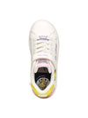 SNEAKERS RAGAZZA - GEOX BIANCO-GIALLO - J65LRH 05411 5