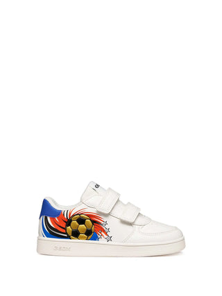 SNEAKERS RAGAZZO - GEOX BIANCO-BLU - J65LSD 0FU54