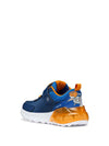 BOY'S SNEAKERS - GEOX NAVY-ORANGE - J65LYA 011CE 3