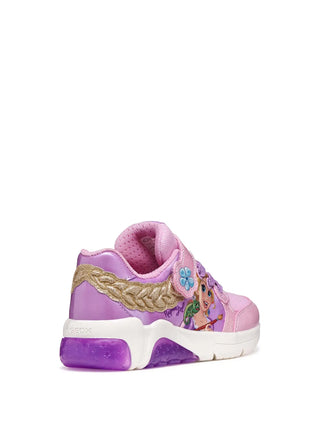 GIRL'S SNEAKERS - GEOX PINK-LILAC - J65M4B 0ANKC 4