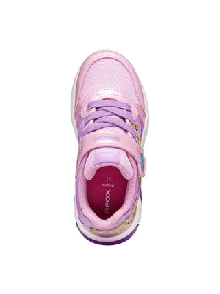 GIRL'S SNEAKERS - GEOX PINK-LILAC - J65M4B 0ANKC 5