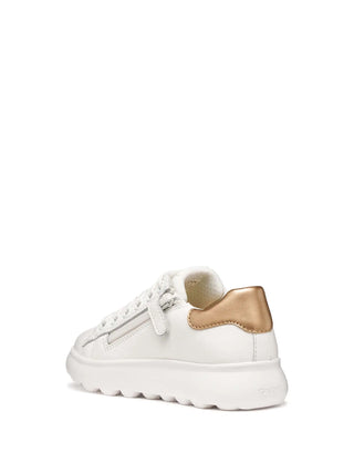 GIRLS' SNEAKERS - GEOX WHITE-PINK - J65MRA 00085 3