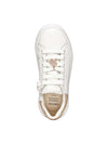 GIRLS' SNEAKERS - GEOX WHITE-PINK - J65MRA 00085 5