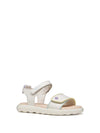 GIRL'S SANDAL - GEOX WHITE-MULTI - J65MSC 05402 2