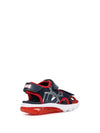 BOY'S SANDAL - GEOX NAVY-RED - J65MXB 014CE 4