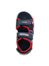 BOY'S SANDAL - GEOX NAVY-RED - J65MXB 014CE 5
