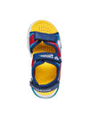 BOY SANDAL - GEOX BLUE-RED - J65MXC 01454 5