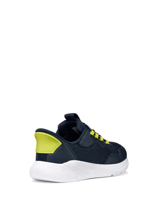 BOY'S SNEAKERS - GEOX NAVY - J65NQA 01454 4