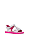 SANDALO RAGAZZA - GEOX BIANCO-FUXIA - J65P1C 000HH 2