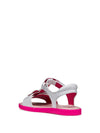 SANDALO RAGAZZA - GEOX BIANCO-FUXIA - J65P1C 000HH 3