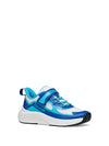 BOY'S SNEAKERS - GEOX WHITE-LIGHT BLUE - J65P7F 01454 2