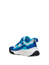 BOY'S SNEAKERS - GEOX WHITE-LIGHT BLUE - J65P7F 01454 3