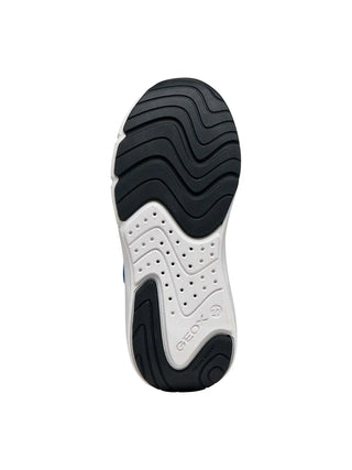 BOY'S SNEAKERS - GEOX WHITE-LIGHT BLUE - J65P7F 01454 6