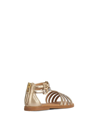 GIRL'S SANDAL - GEOX PLATINUM - J7235D 0NFHI 4