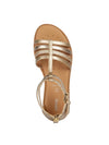 GIRL'S SANDAL - GEOX PLATINUM - J7235D 0NFHI 5