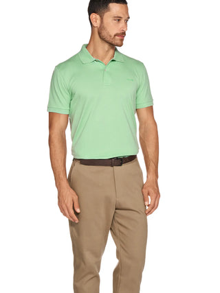 POLO UOMO - GEOX VERDE CHIARO - M6511B T3360 4