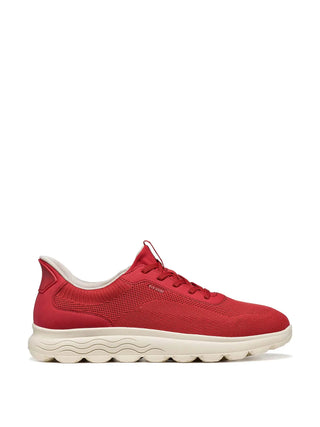 SNEAKERS UOMO - GEOX ROSSO - U55MPA 06KEK 1