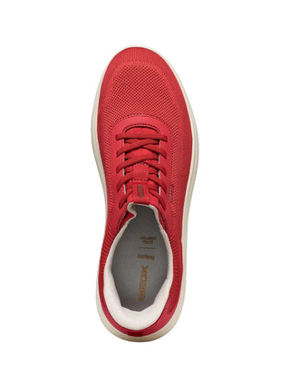 SNEAKERS UOMO - GEOX ROSSO - U55MPA 06KEK 5