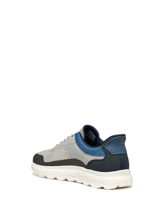 SNEAKERS UOMO - GEOX GRIGIO-NAVY - U65MPE 06KEK 3