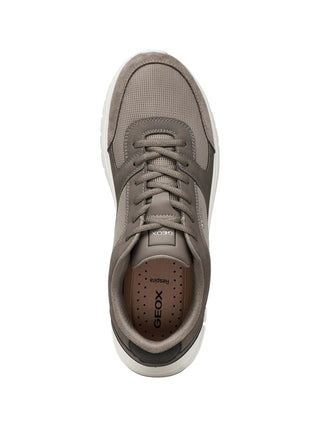 MEN'S SNEAKERS - GEOX DOVE GREY - U65N4B 014EK 5